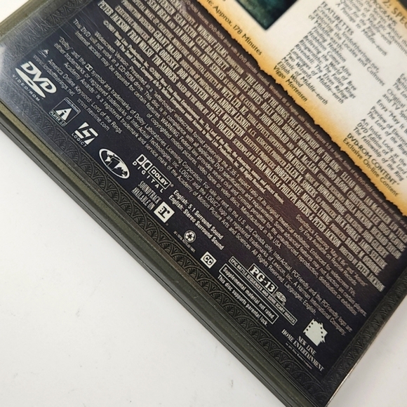 Lord Of The Rings Fellowship Of The Ring Wide-screen DVD - Picture 8 of 10